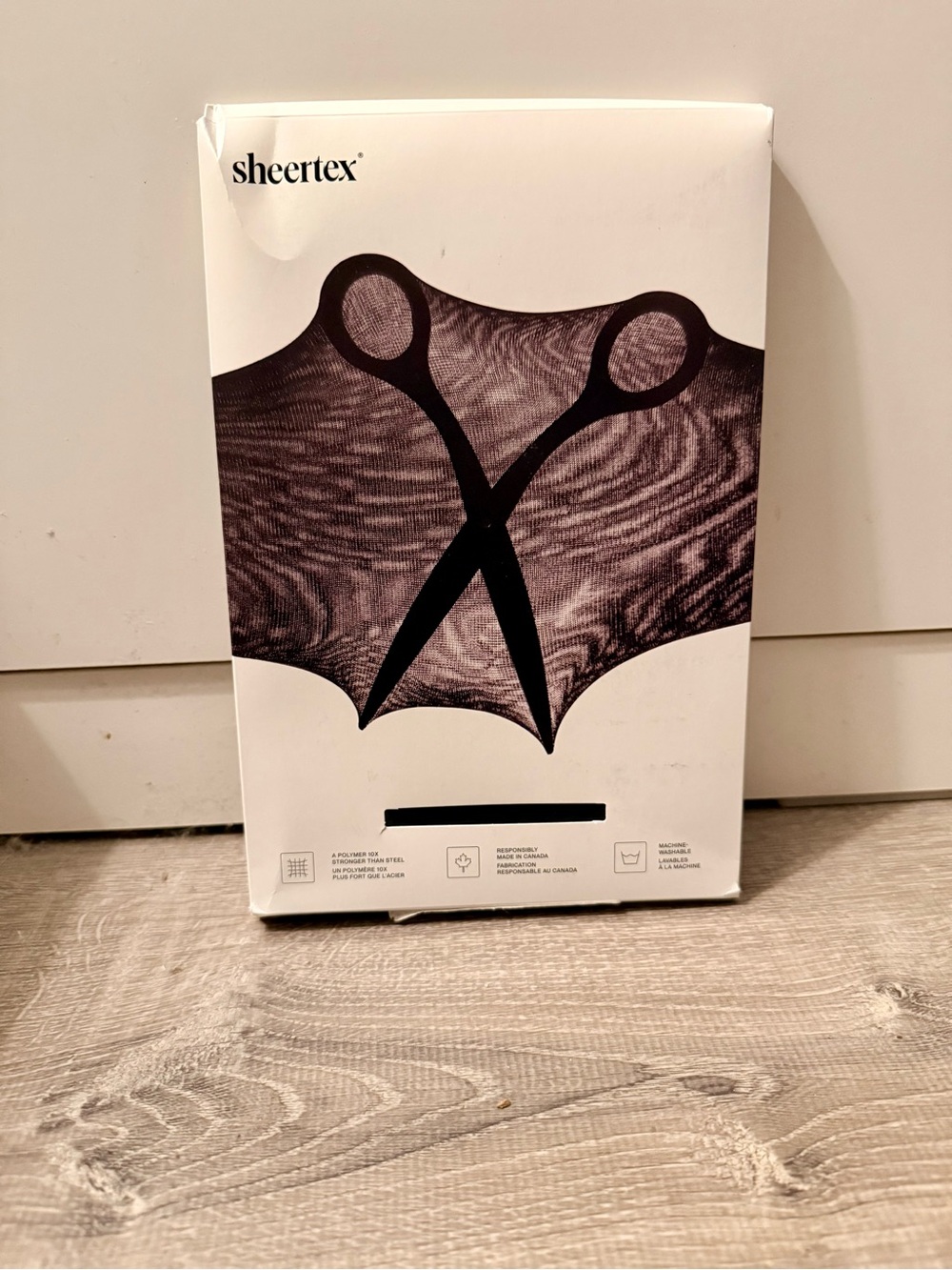 Sheertex Control Top Super Sheer Rip Resistant Tights - Black/Noir